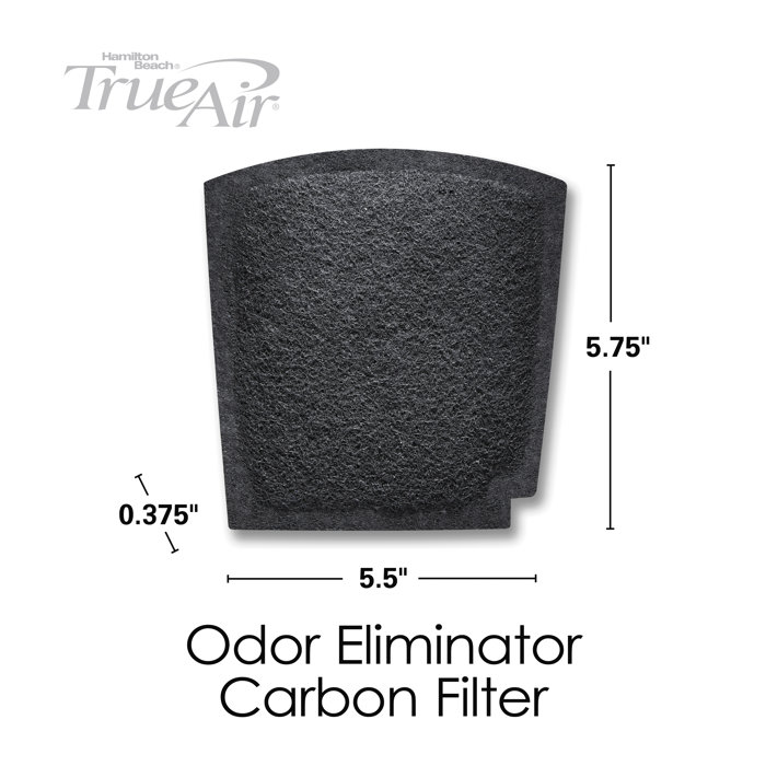 Hamilton Beach® True Air® Replacement Carbon Filter 3 Pack & Reviews